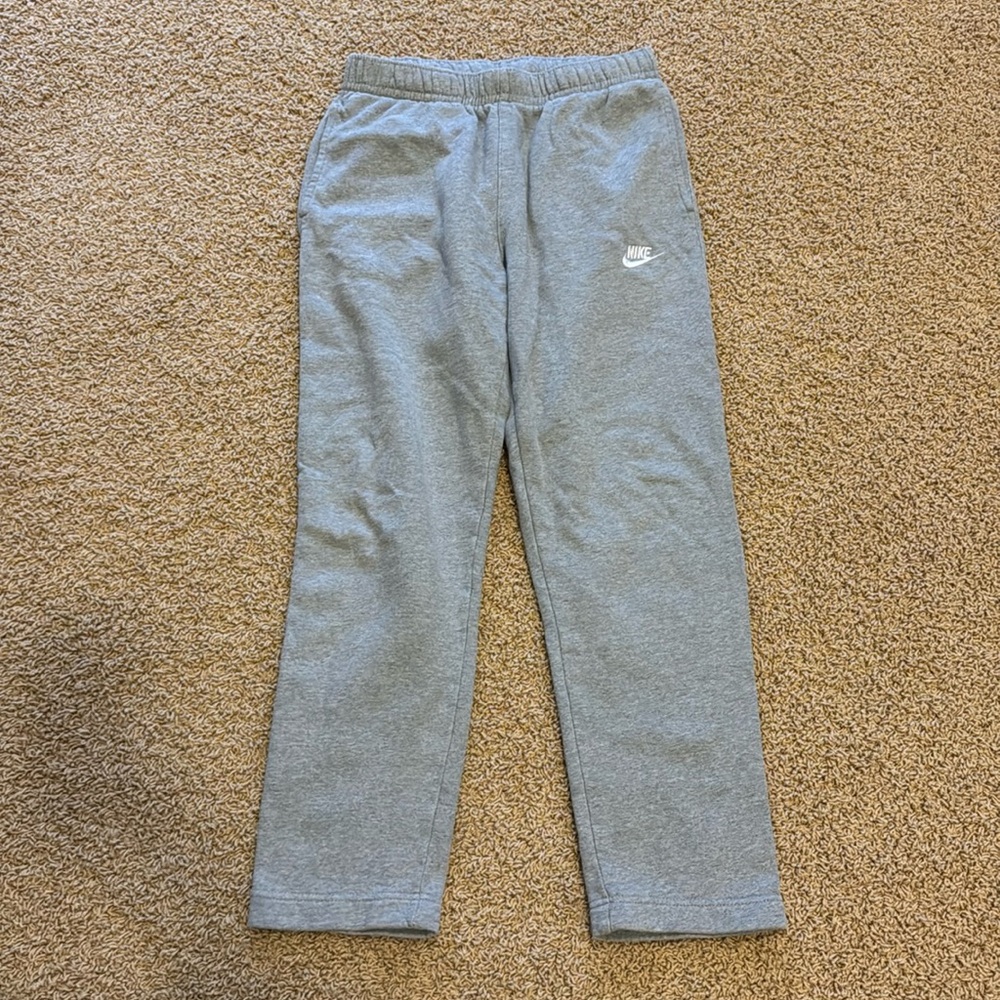 Nike Grey Wide Leg Sweatpants